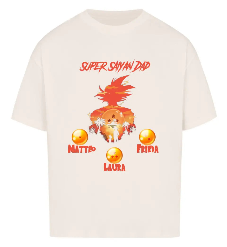 Super Saiyan Dad T-Shirt aus Biobaumwolle