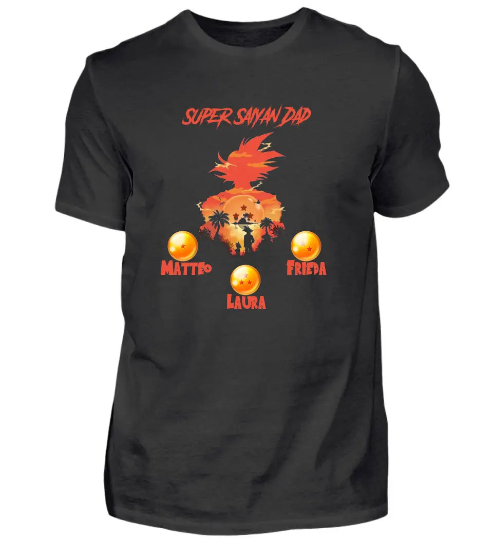 Super Saiyan Dad T-Shirt aus Biobaumwolle