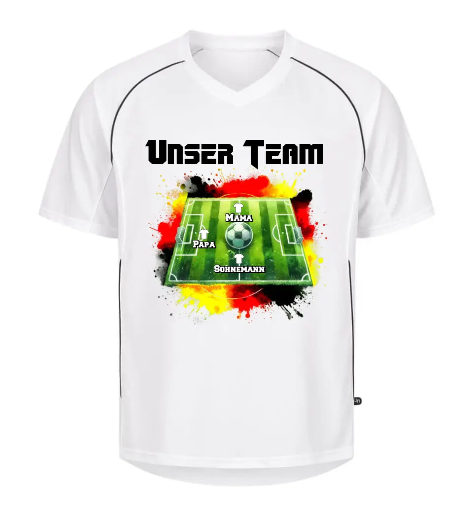 Fußball-Feld Premium T-Shirt aus Biobaumwolle