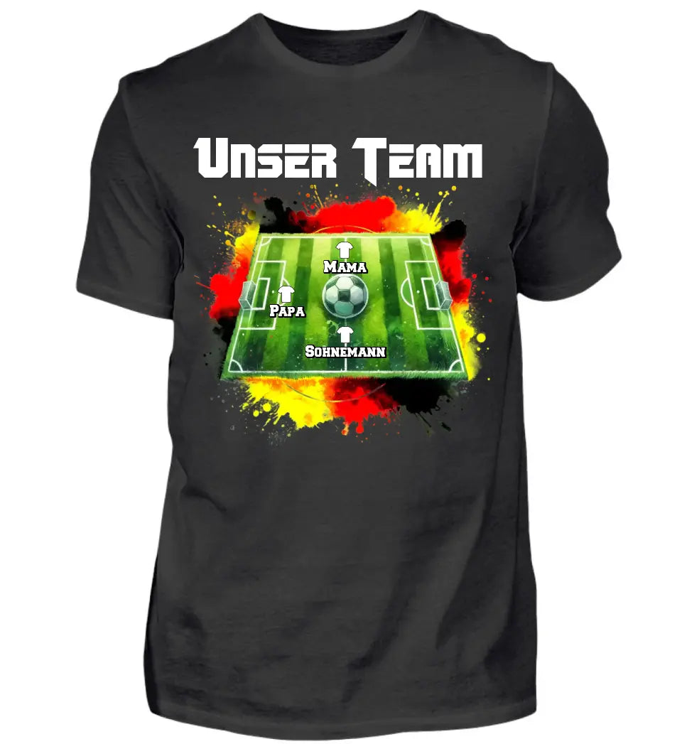 Fußball-Feld Premium T-Shirt aus Biobaumwolle