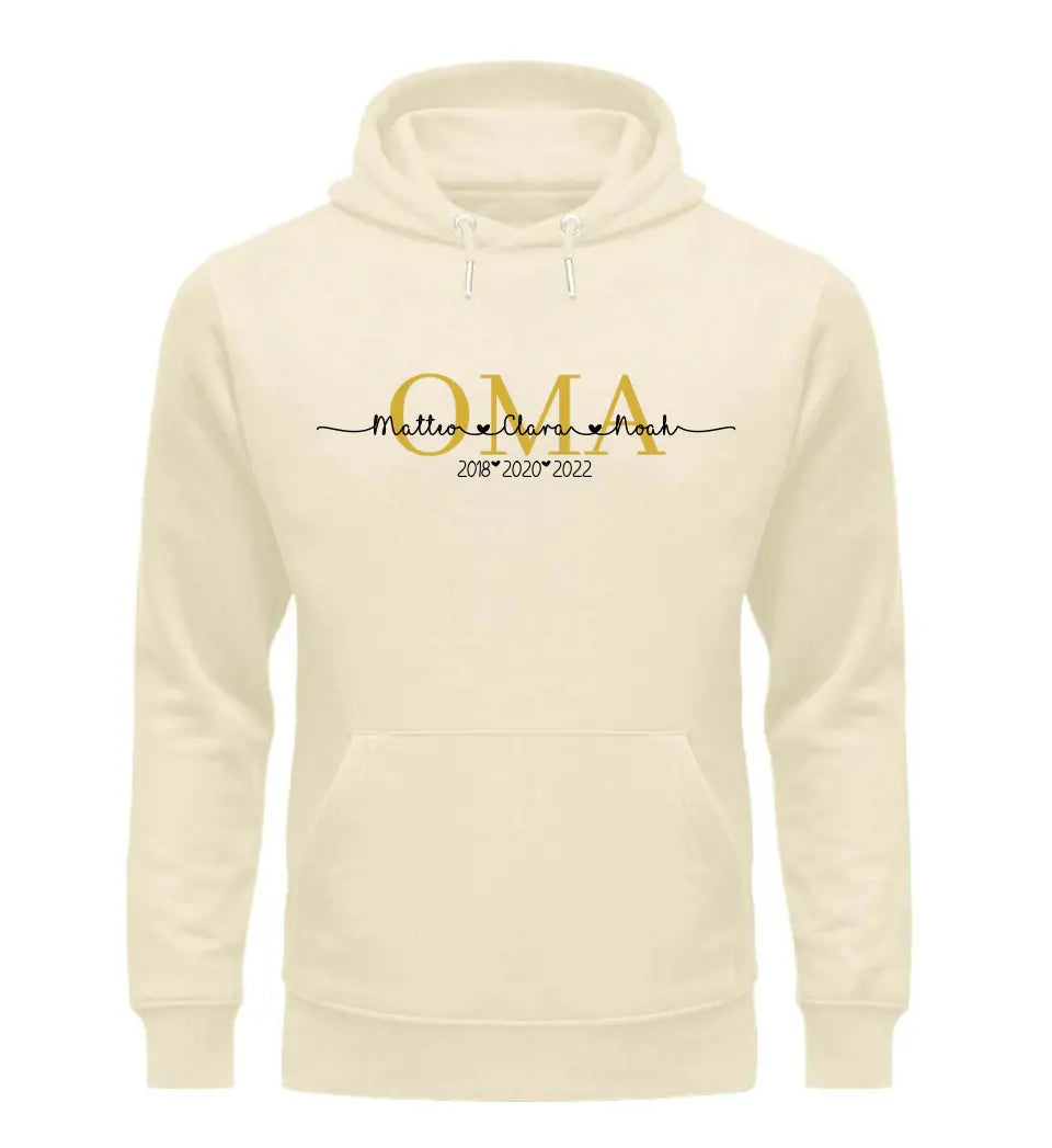 Omas personalisierbarer Premium Hoodie