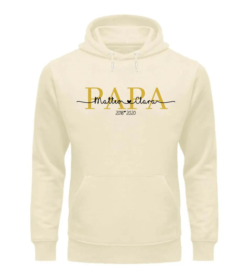 Papas personalisierbarer Premium Hoodie