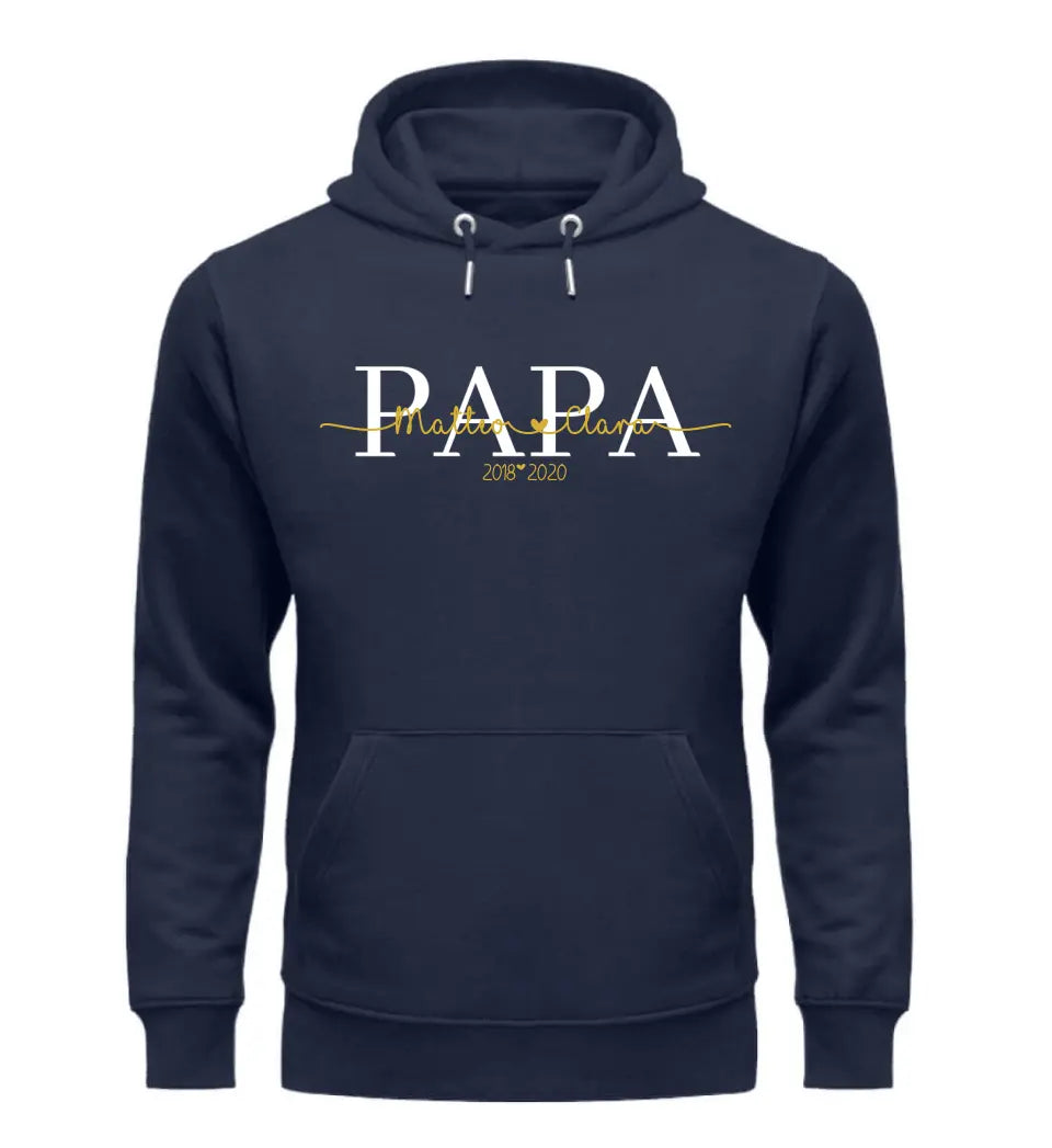 Papas personalisierbarer Premium Hoodie