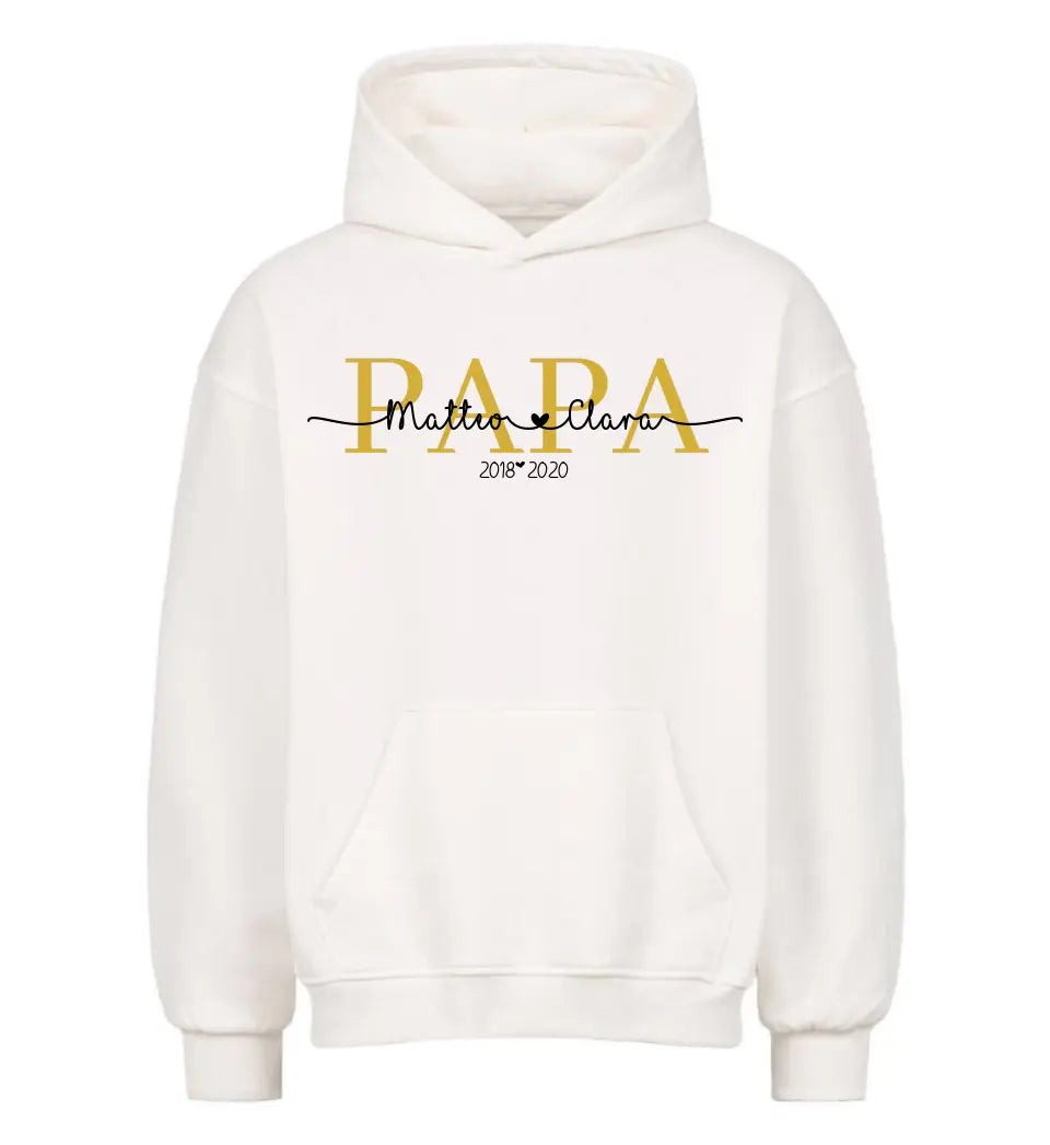 Papas personalisierbarer Premium Hoodie