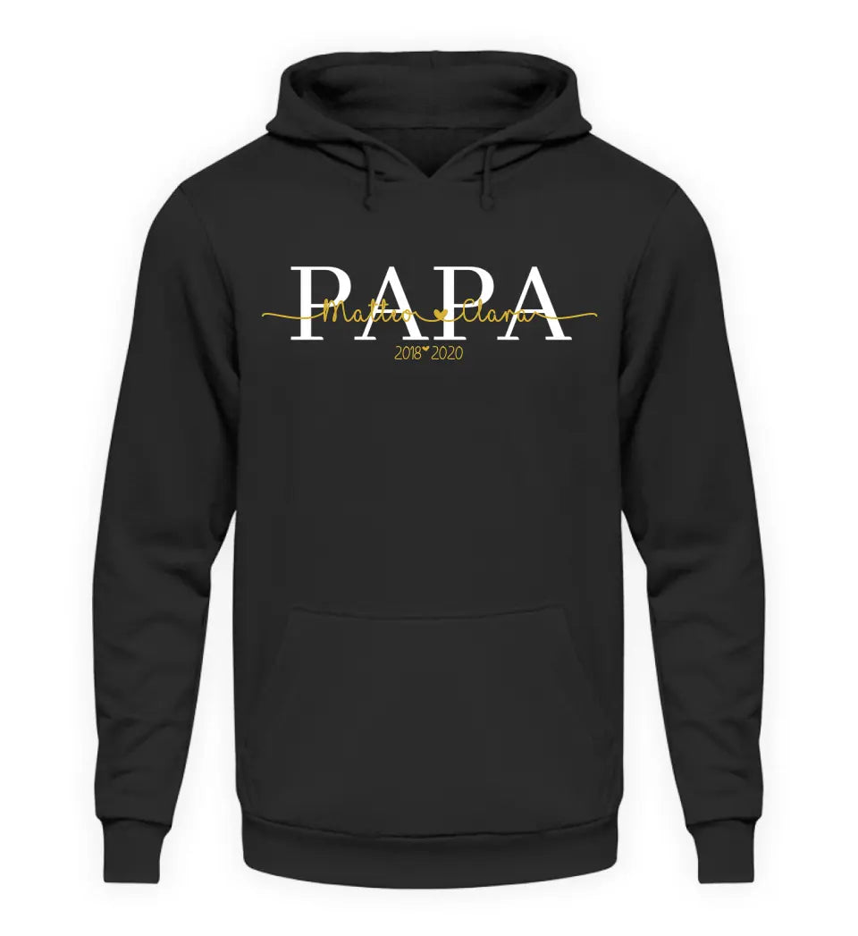 Papas personalisierbarer Premium Hoodie