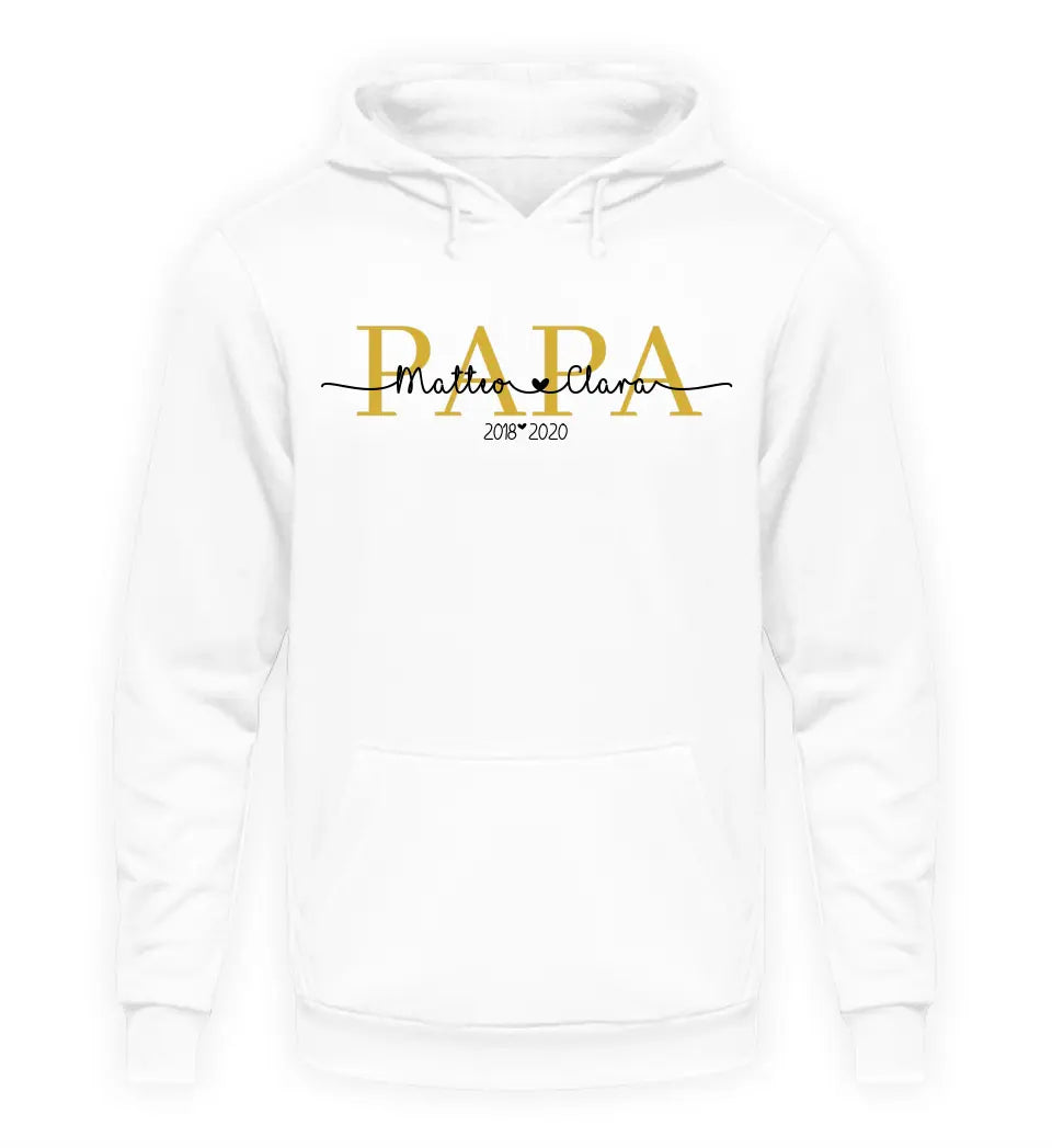 Papas personalisierbarer Premium Hoodie