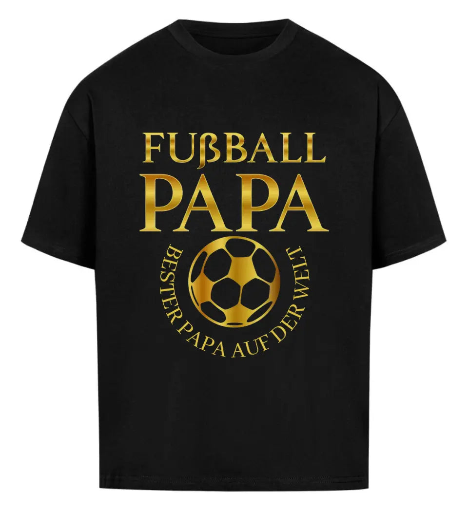 Fußball Papa T-Shirt aus Biobaumwolle