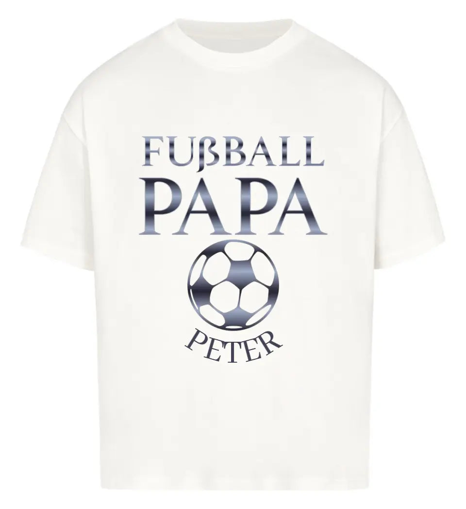 Fußball Papa T-Shirt aus Biobaumwolle