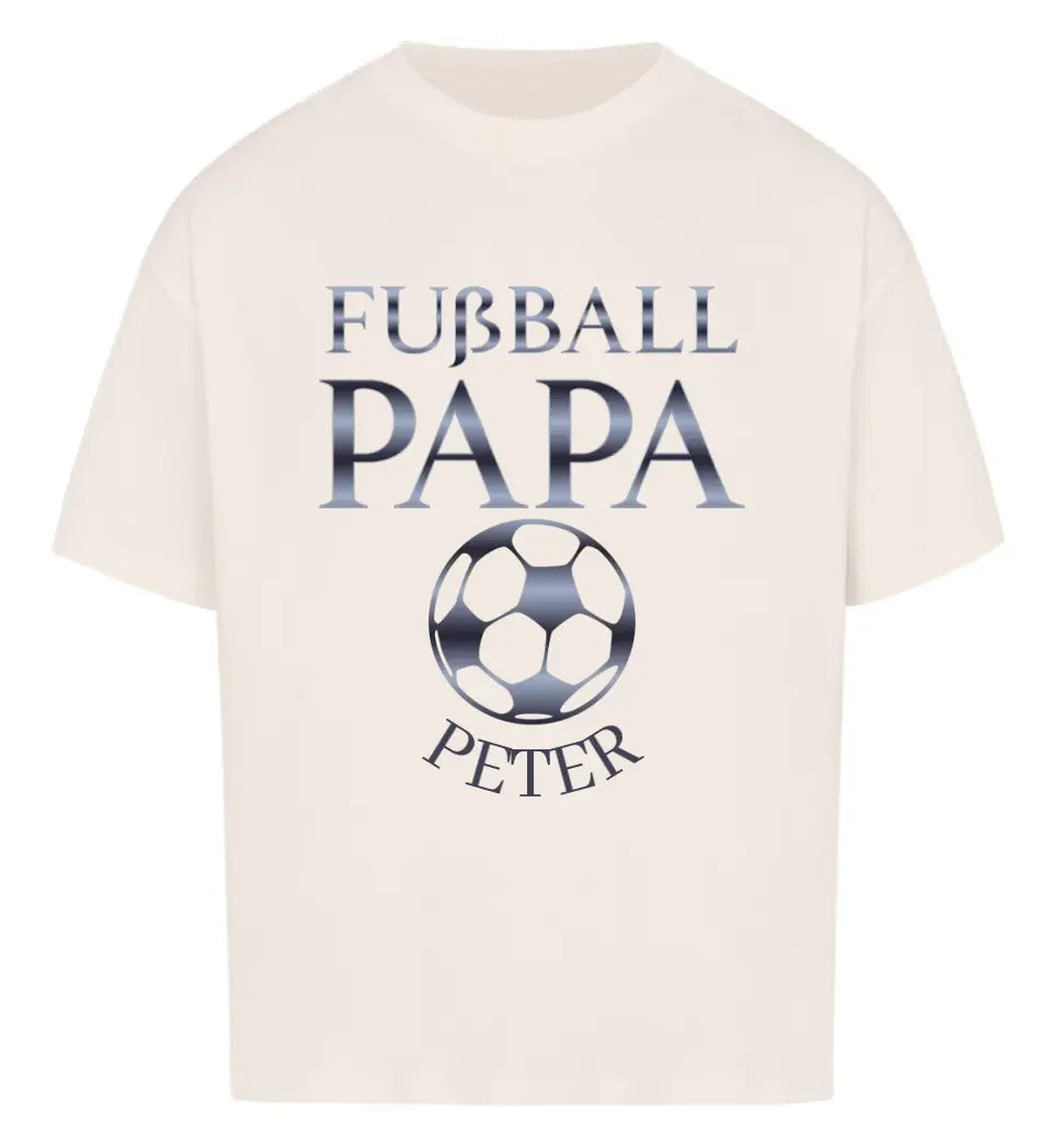 Fußball Papa T-Shirt aus Biobaumwolle