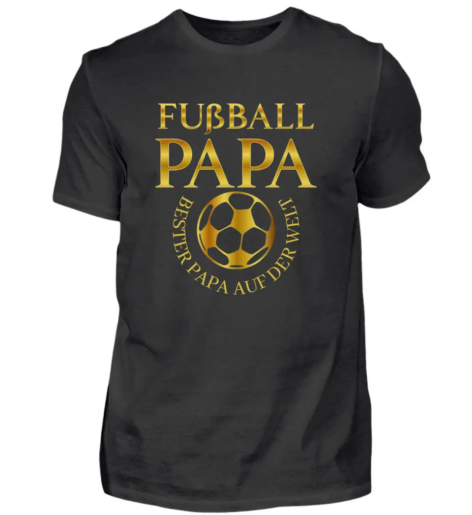 Fußball Papa T-Shirt aus Biobaumwolle