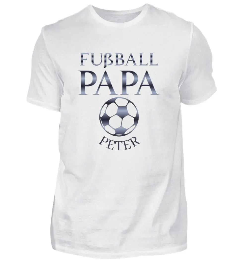 Fußball Papa T-Shirt aus Biobaumwolle