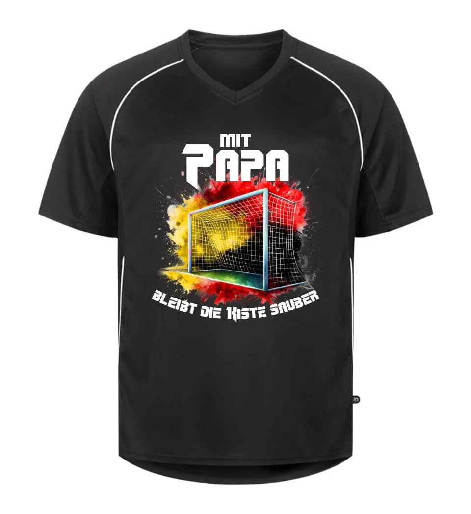 Fußball-Tor Premium T-Shirt aus Biobaumwolle