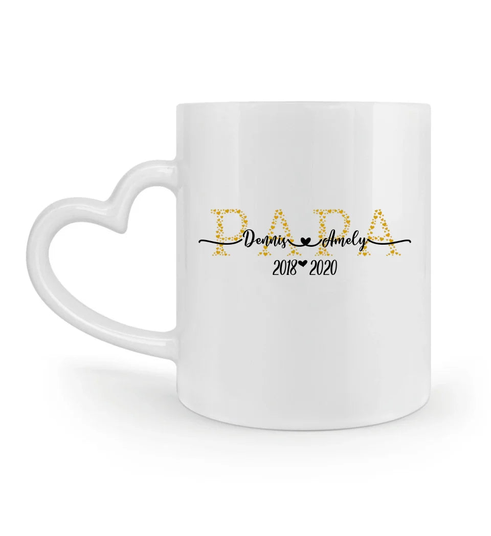 Papa & Mama Tasse Herzkollektion