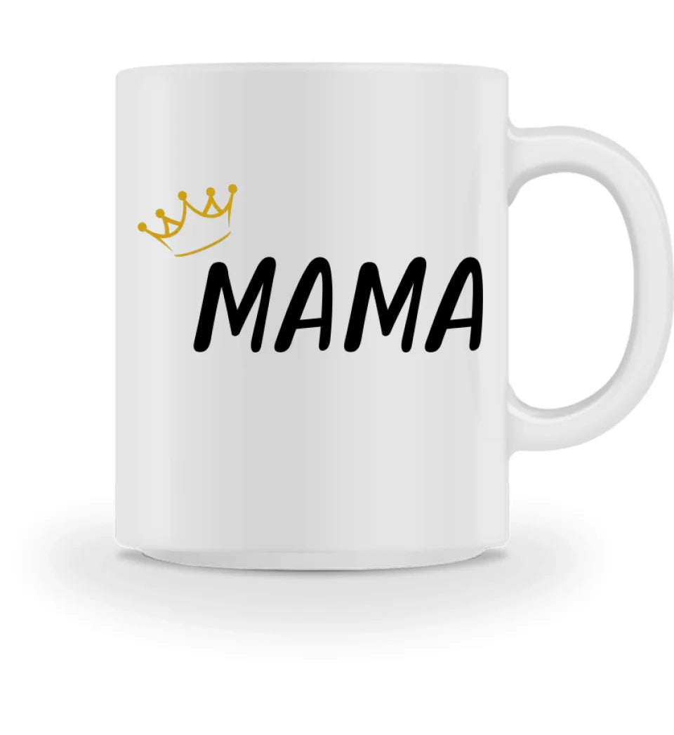 Mama Papa Mini Krone Tasse