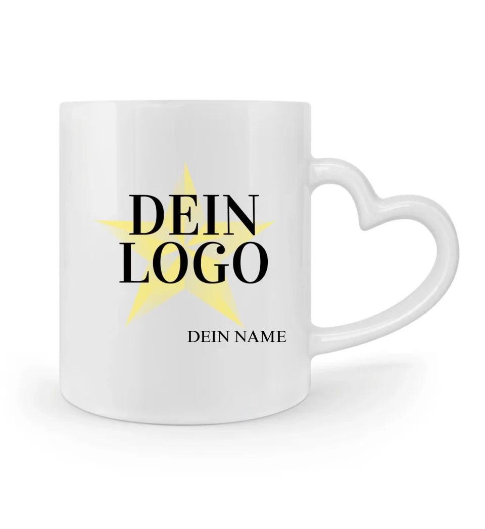 Dein Wunschmotiv oder Logo - personalisierte Tasse