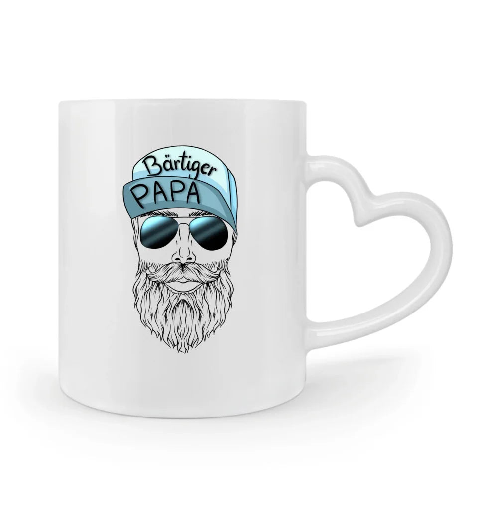 Bärtiger Papa Tasse