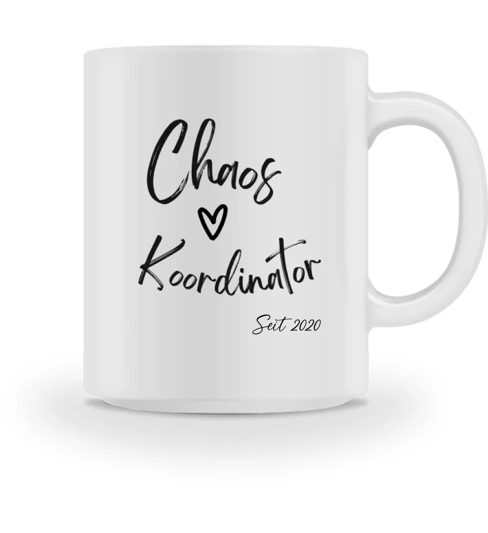 Chaos Koordinator Tasse Personalisierbar