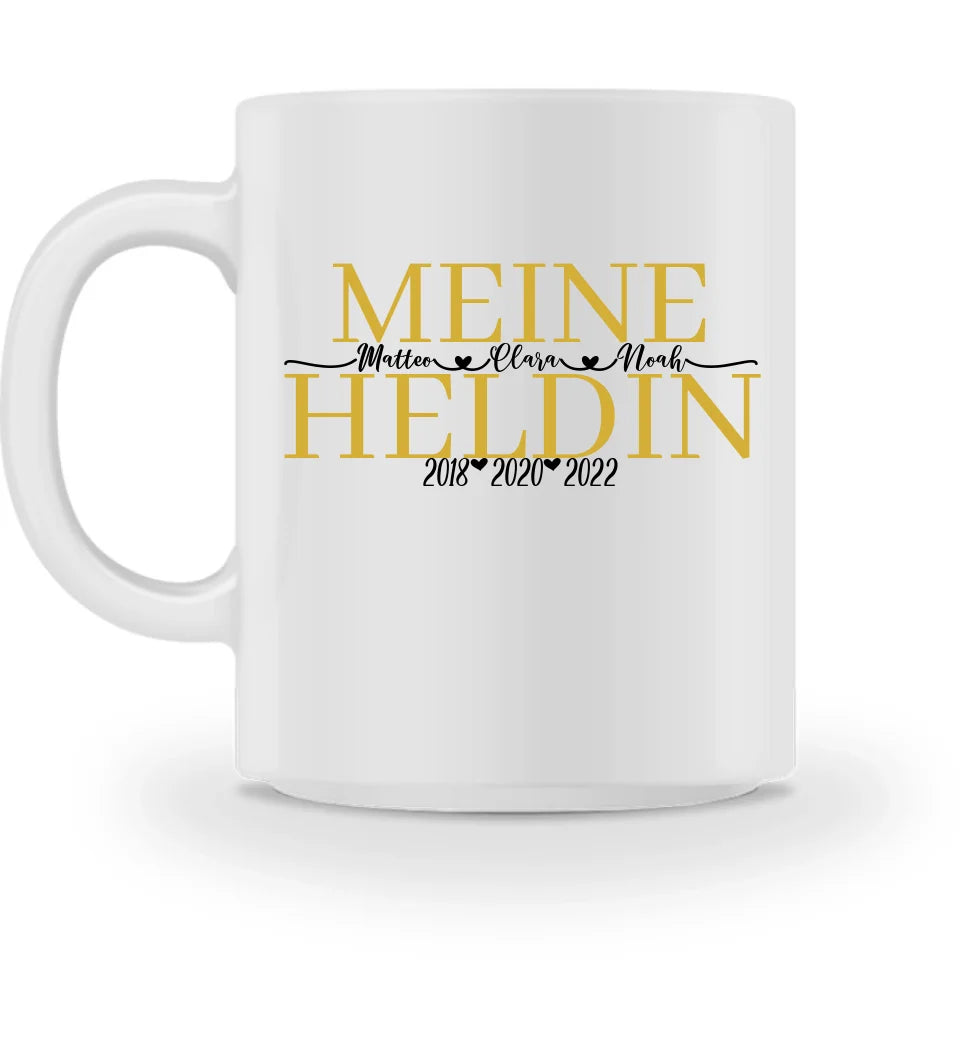 Heldin Tasse Personalisierbar