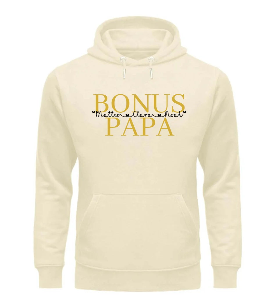 Bonus Papas personalisierbarer Premium Hoodie