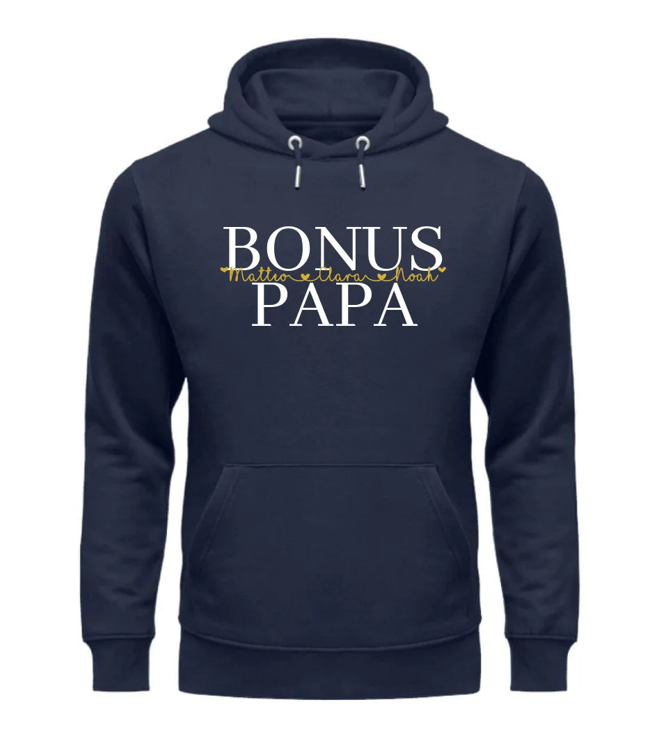 Bonus Papas personalisierbarer Premium Hoodie