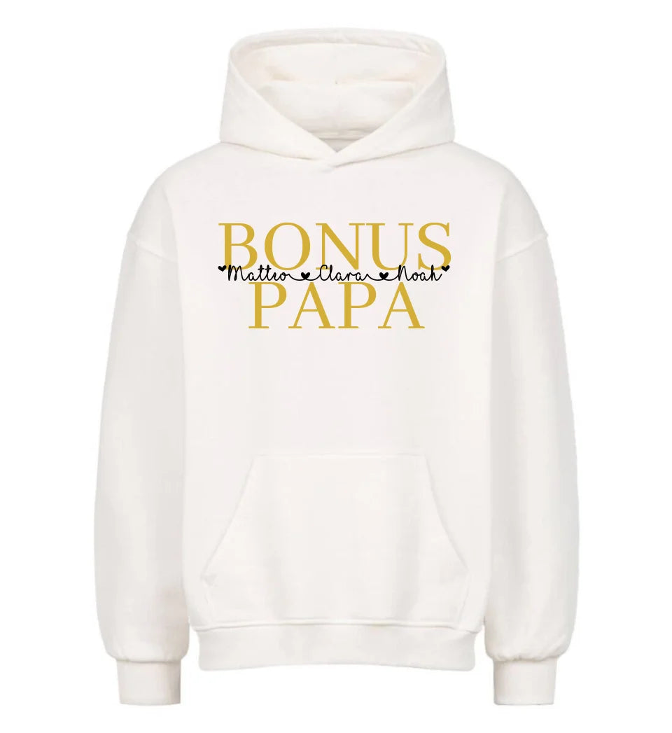 Bonus Papas personalisierbarer Premium Hoodie