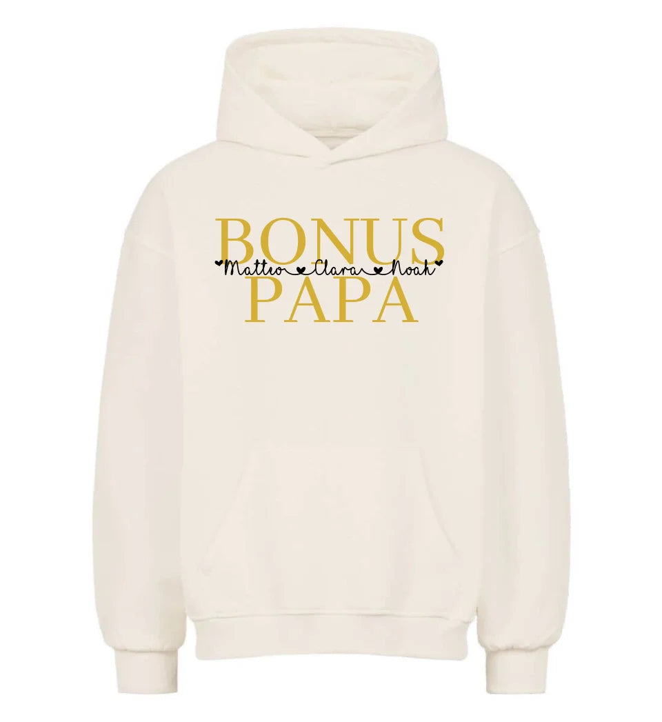 Bonus Papas personalisierbarer Premium Hoodie