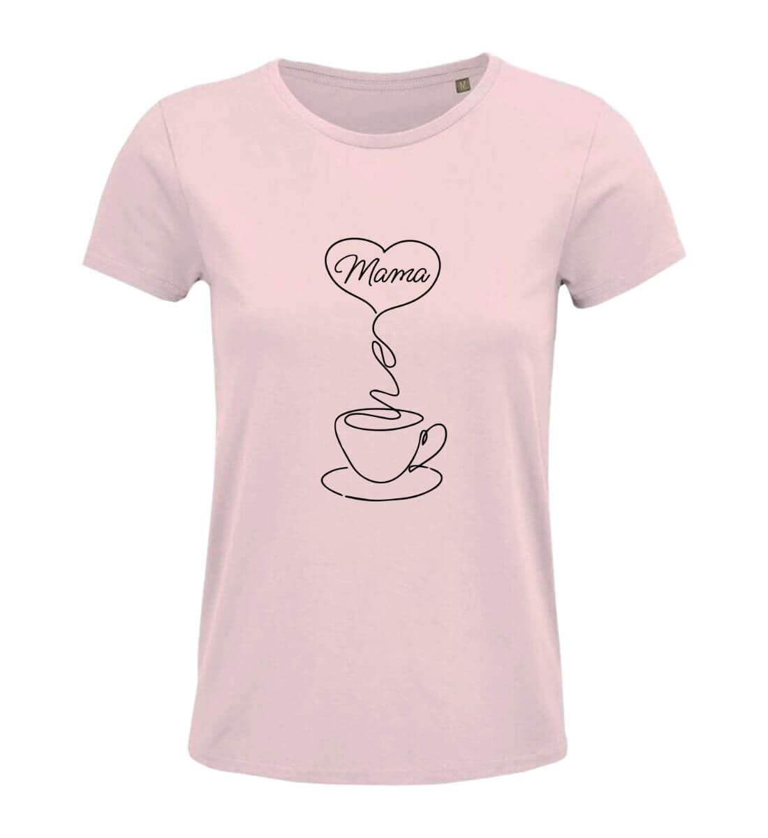 Mamas Kaffee - Premium Shirt für Damen aus Biobaumwolle