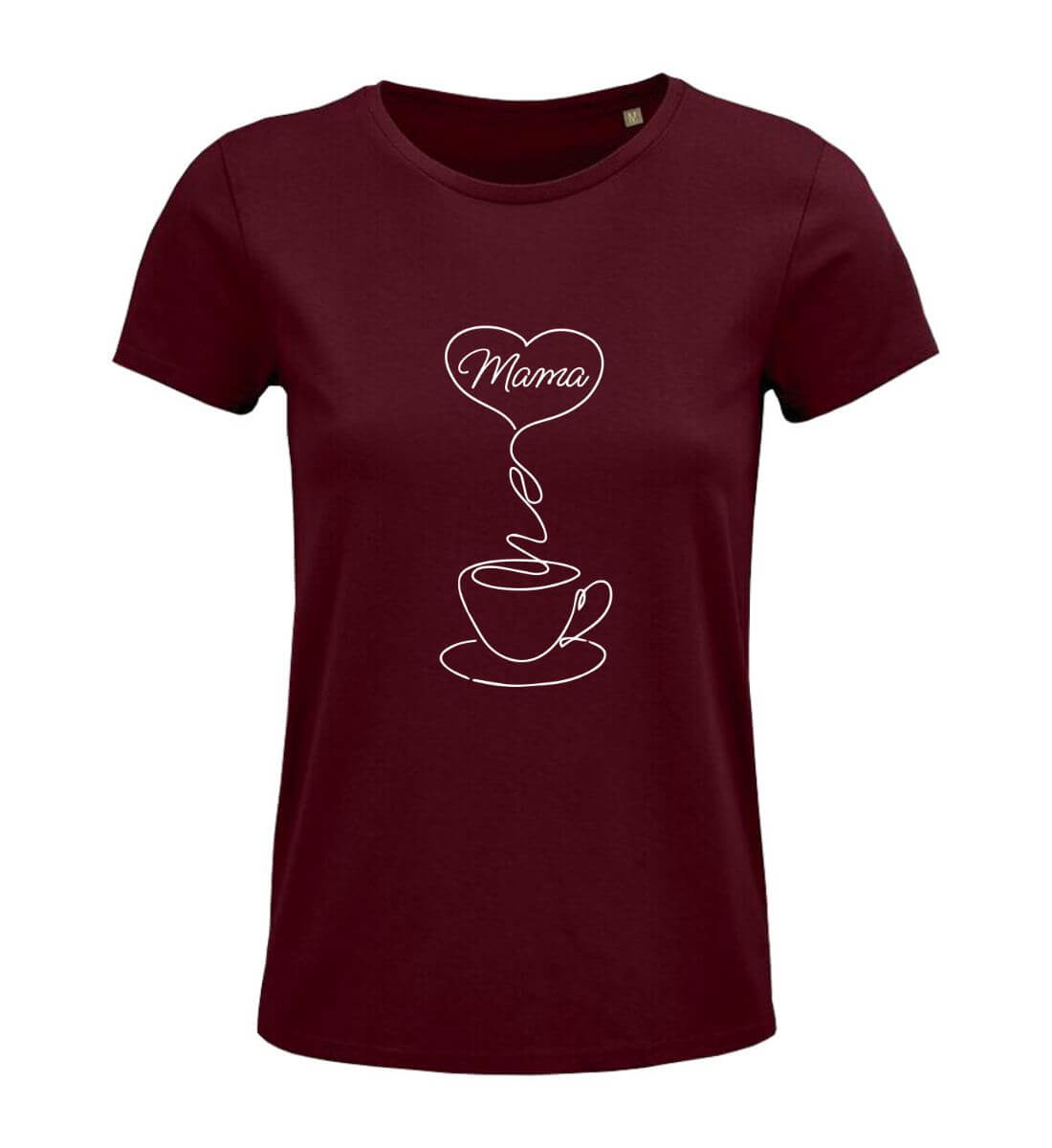 Mamas Kaffee - Premium Shirt für Damen aus Biobaumwolle