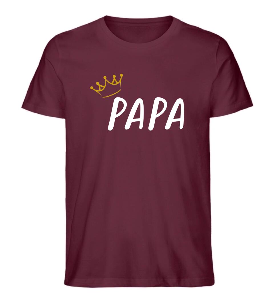 Papa und Mini Krone Premium T-Shirt