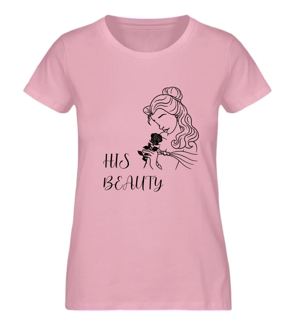 Her Beast Premium Shirt aus Biobaumwolle Partnerset