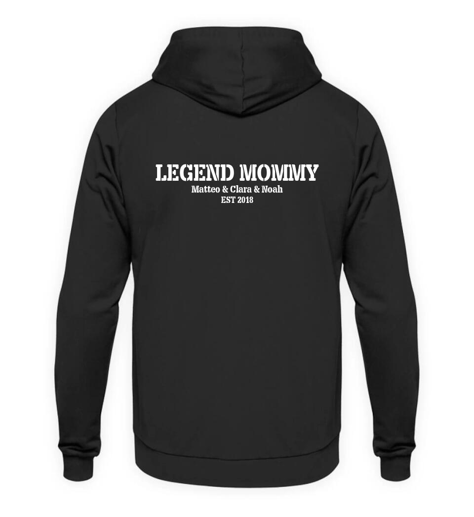 LEGEND MOMMY Hoodie personalisierbar