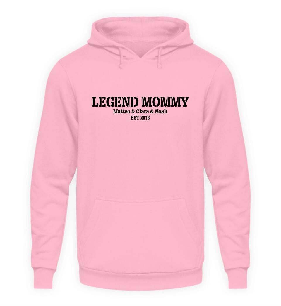 LEGEND MOMMY Hoodie personalisierbar