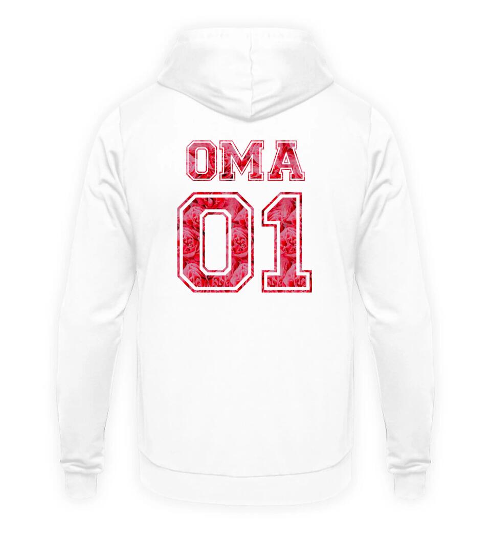 OPA 01 Personalisierbar - PREMIUM Hoodie aus Biobaumwolle