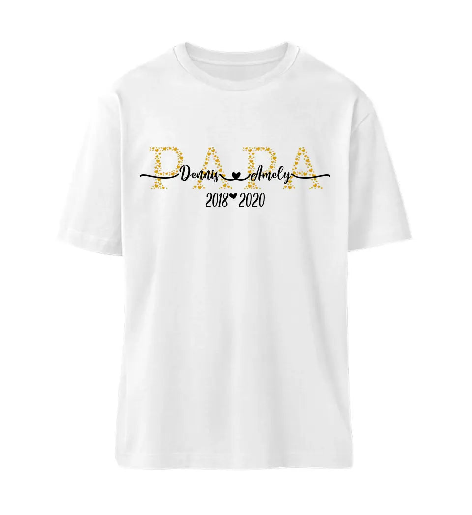 Papa Premium T-Shirt Herzkollektion