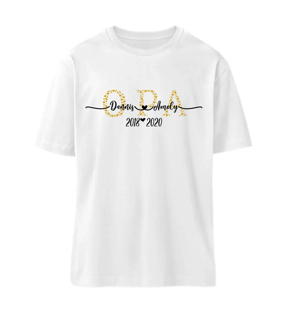 Opa Premium T-Shirt Herzkollektion