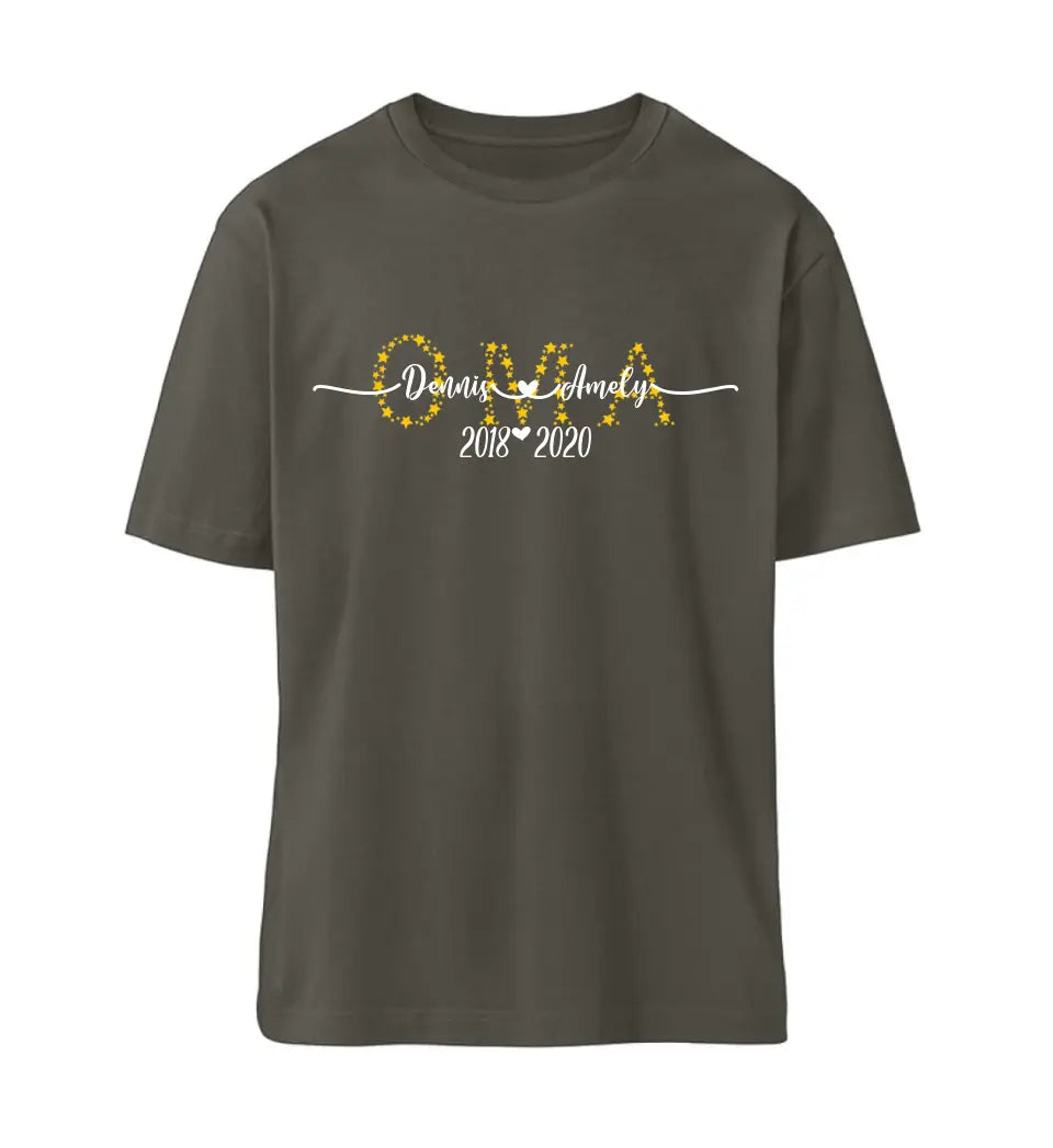 Oma Premium T-Shirt Sternenkollektion