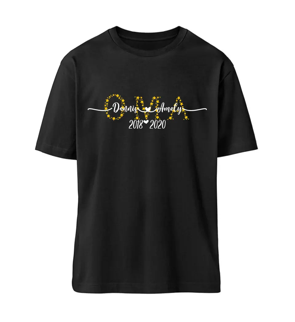 Oma Premium T-Shirt Sternenkollektion