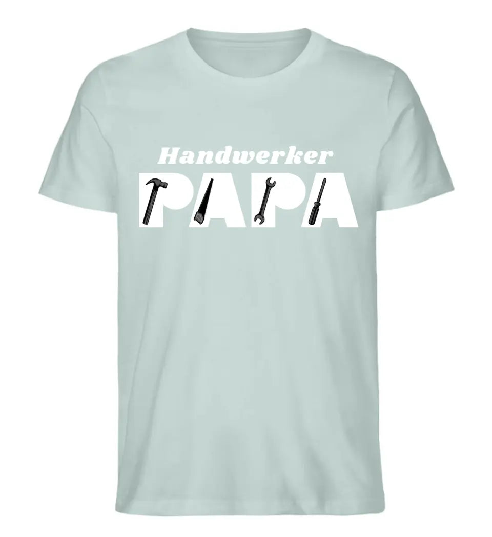 Handwerker Papa T-Shirt personalisierbar