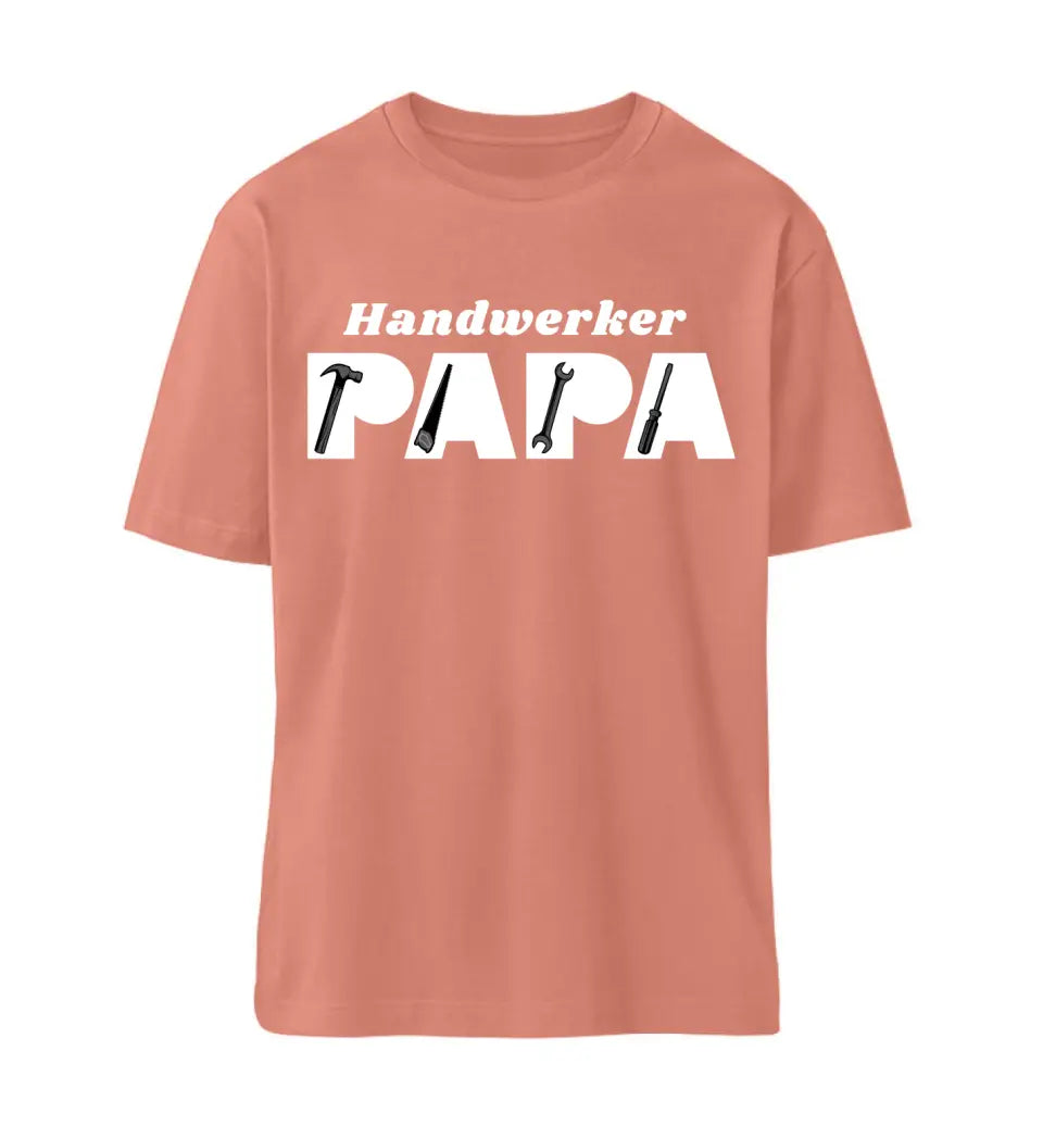 Handwerker Papa T-Shirt personalisierbar