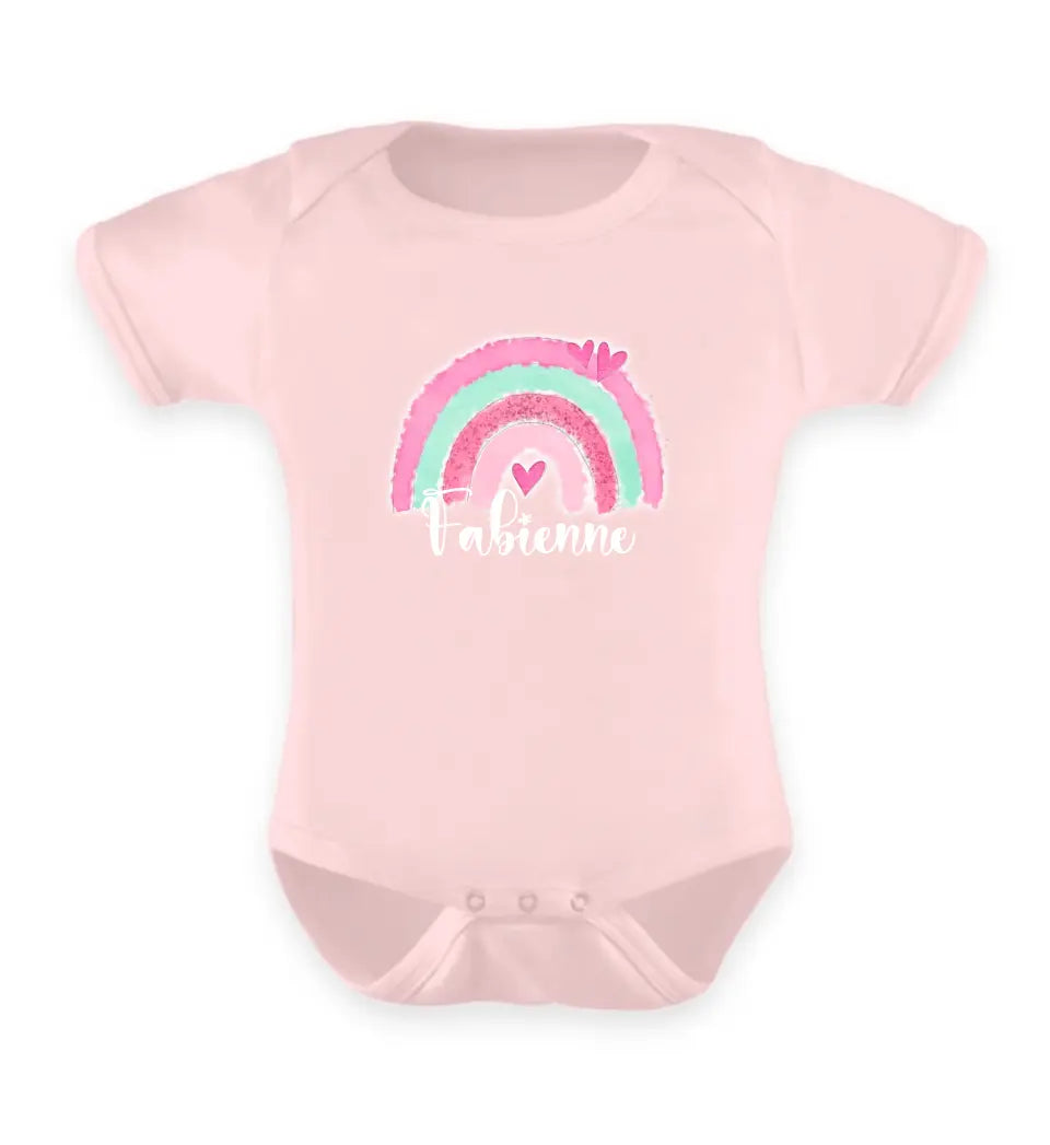 Regenbogen Baby Body personalisierbar