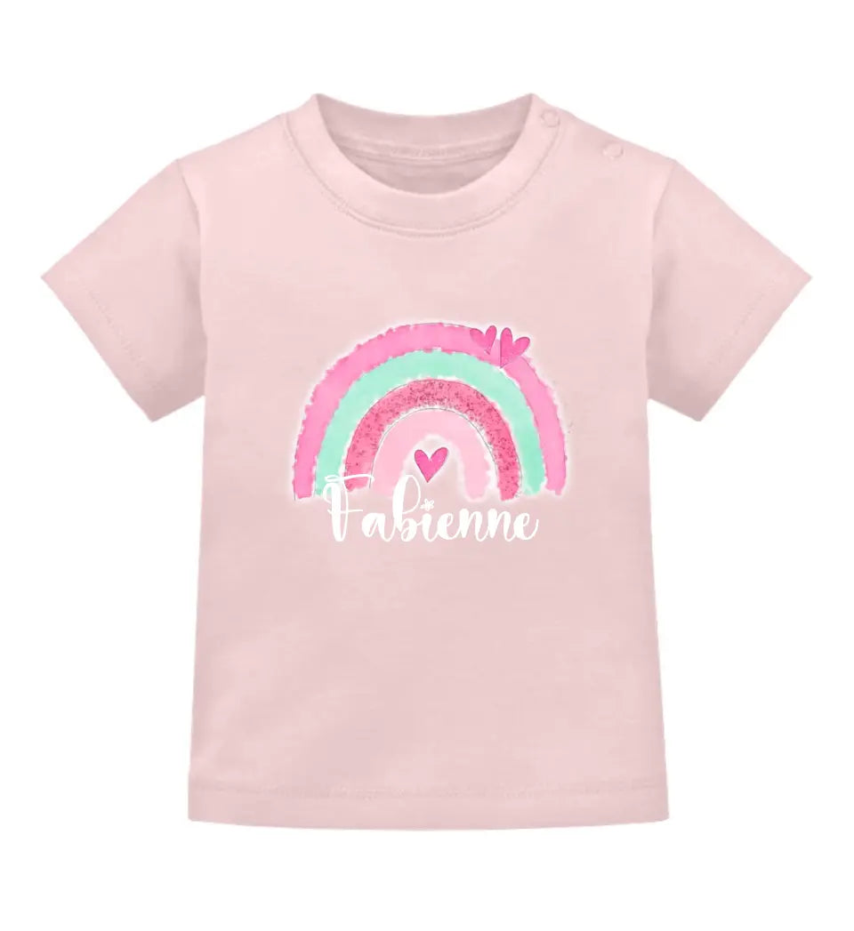 Regenbogen Baby Body personalisierbar