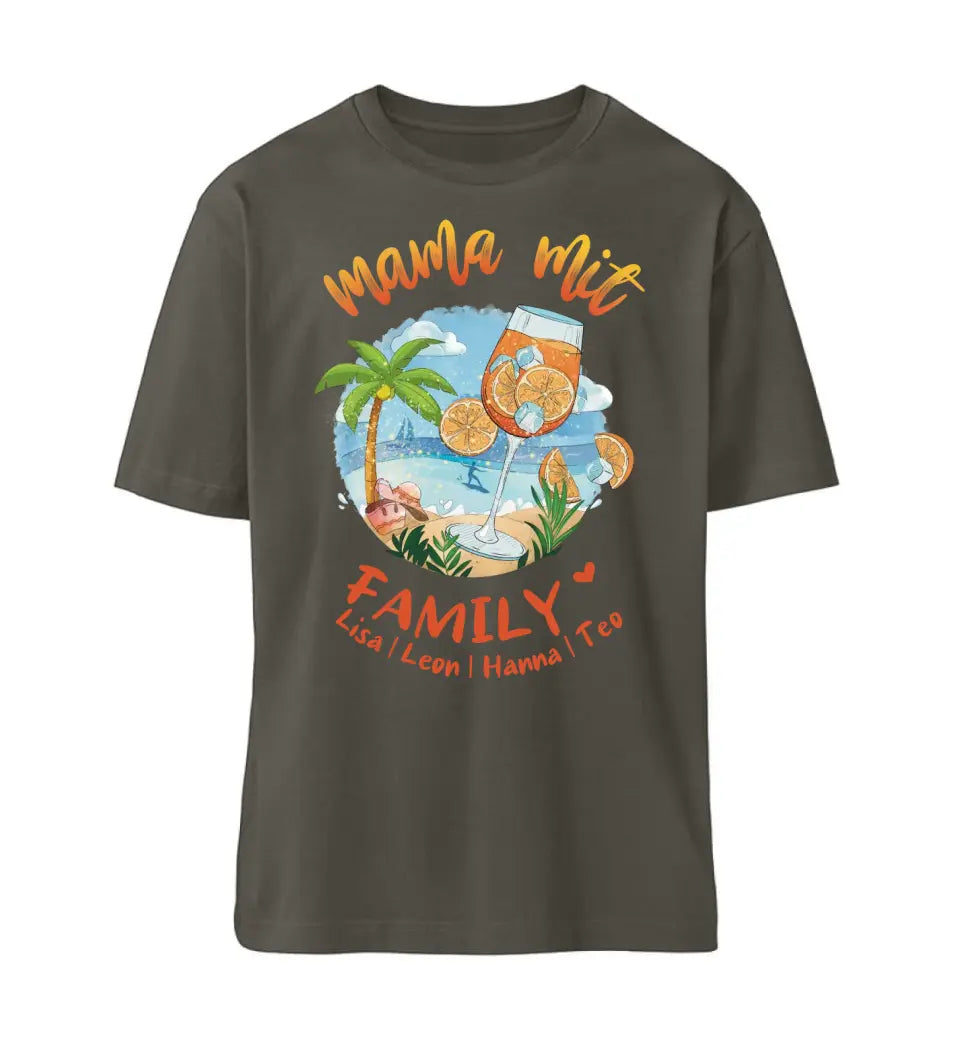 Mama mit Family - personalisiertes Familien Shirt