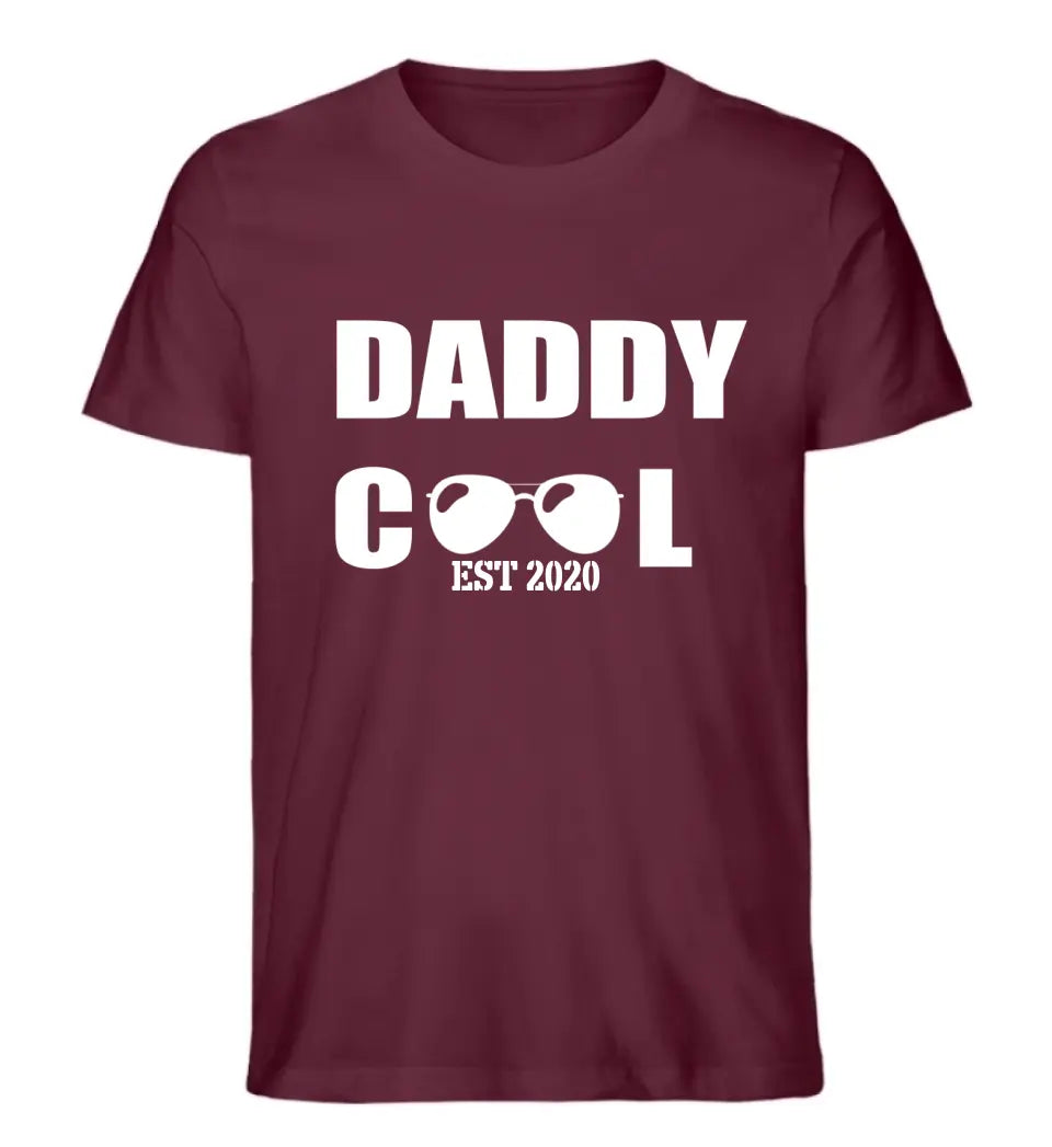 Daddy Cool personalisierbar- Premium T-Shirt aus Biobaumwolle