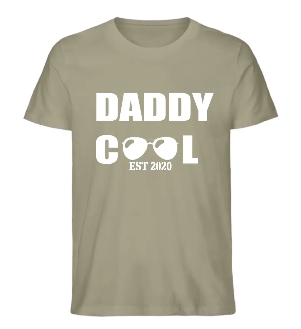 Daddy Cool personalisierbar- Premium T-Shirt aus Biobaumwolle