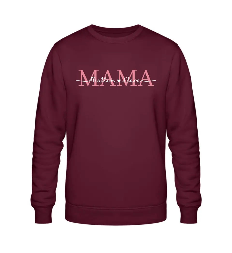 Mama Premium Sweatshirt Pullover personalisierbar