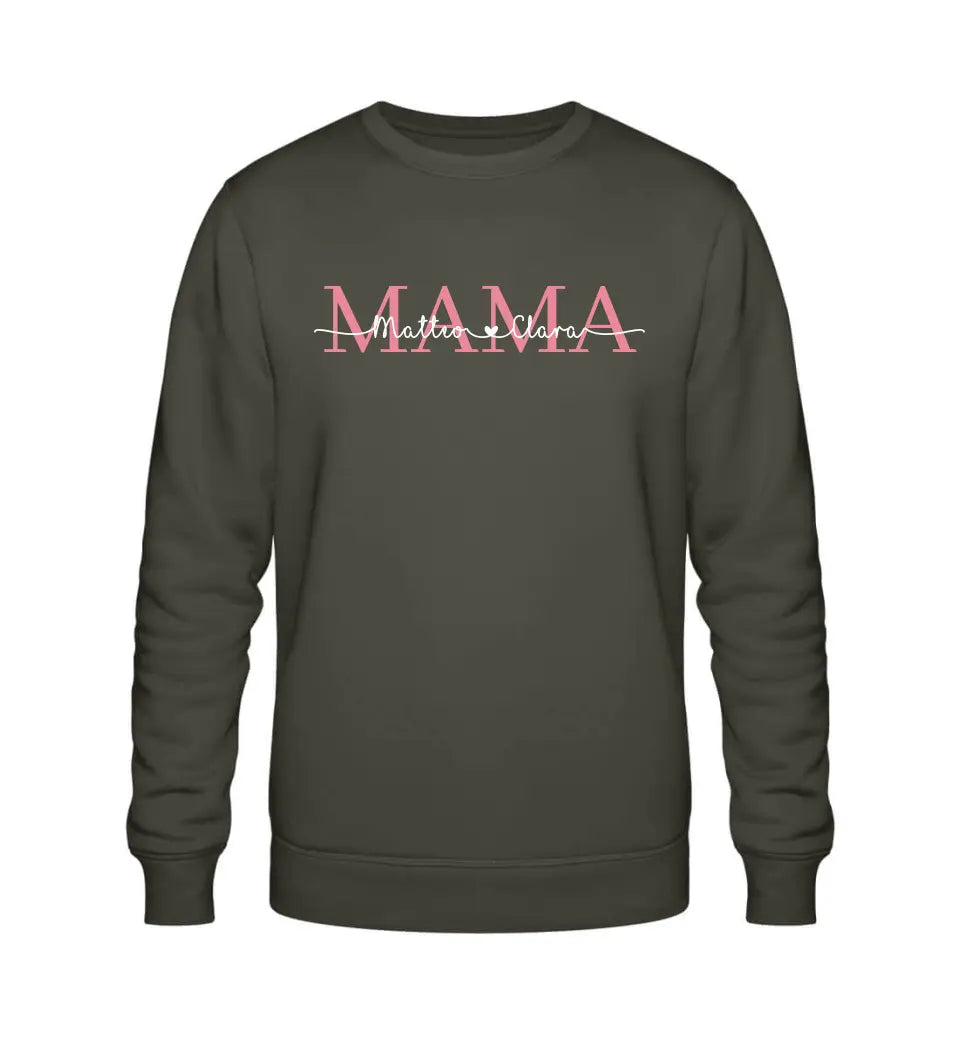 Mama Premium Sweatshirt Pullover personalisierbar