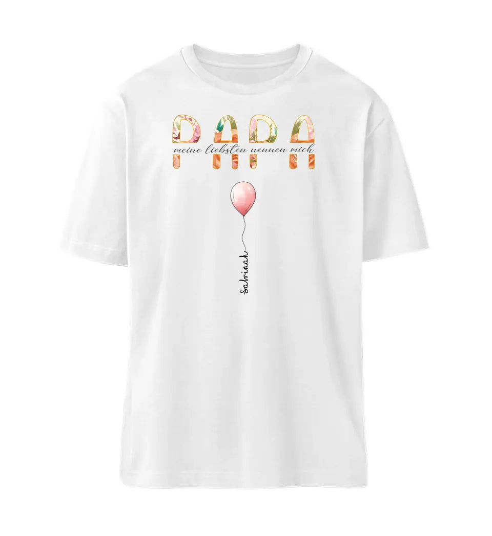 Meine Liebsten nennen mich Papa| Premium T-Shirt mit Kindernamen personalisierbar