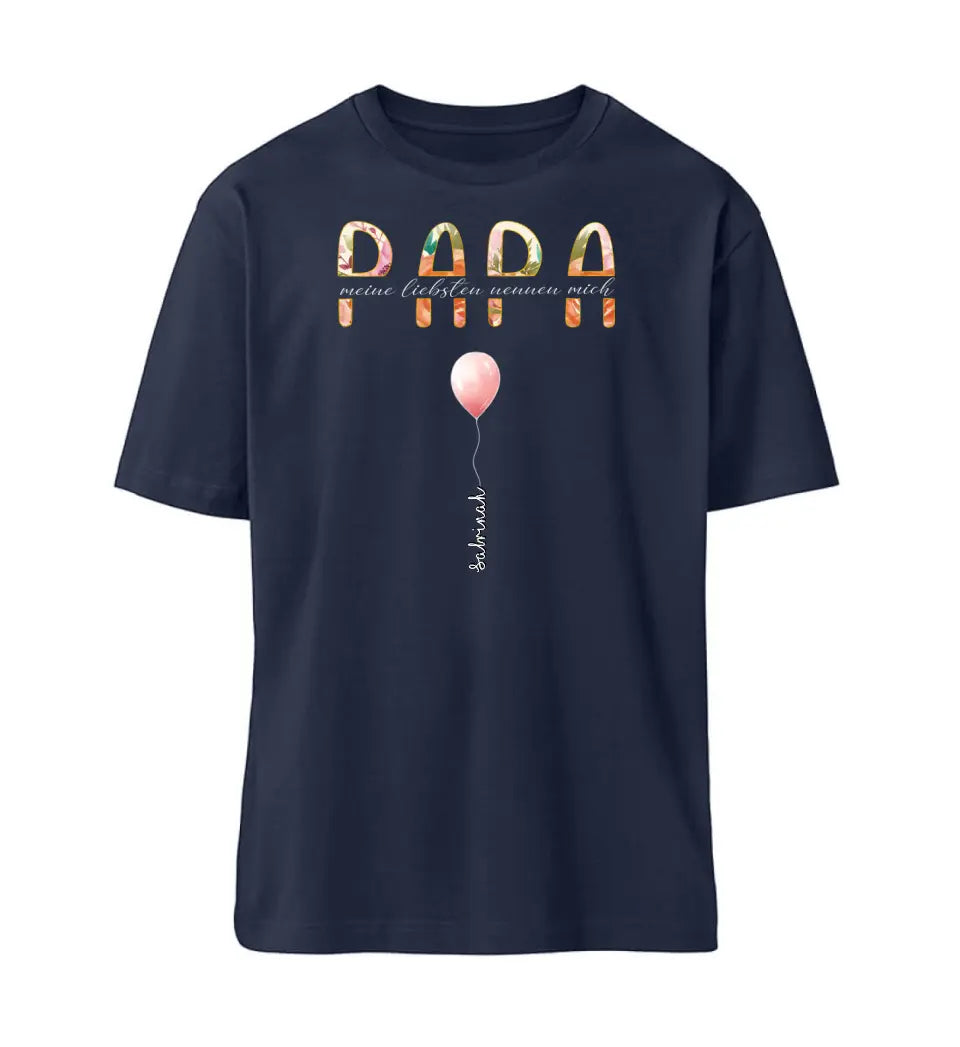 Meine Liebsten nennen mich Papa| Premium T-Shirt mit Kindernamen personalisierbar