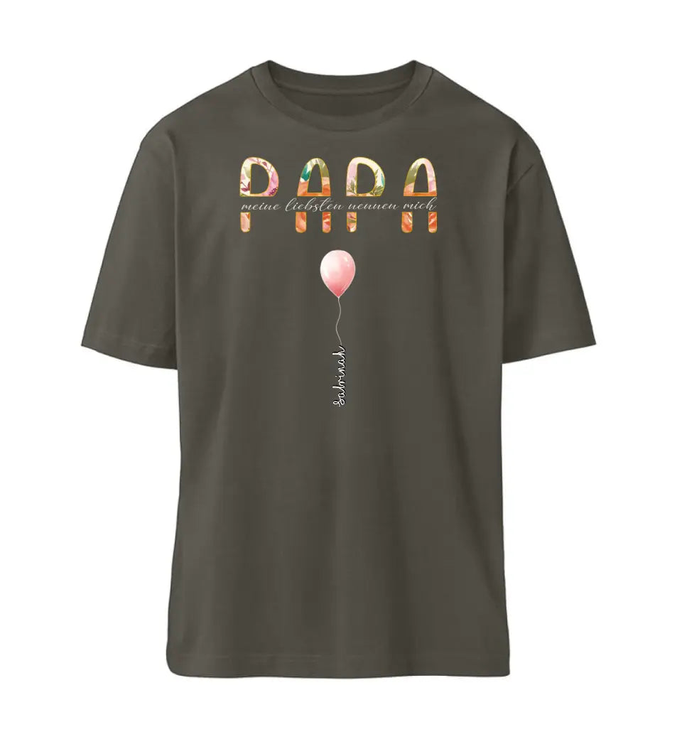 Meine Liebsten nennen mich Papa| Premium T-Shirt mit Kindernamen personalisierbar