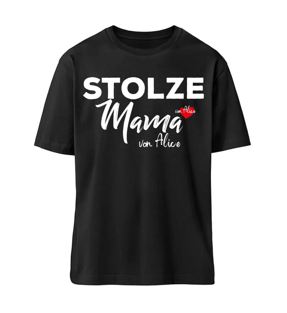 Stolze Mama Premium T-Shirt personalisiert